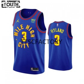 Dres Denver Nuggets NahShon Hyland 3 Jordan 2022-23 Statement Edition Royal Swingman - Dječji